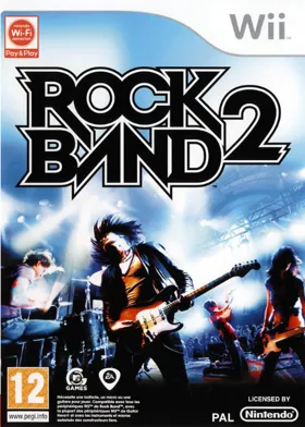 Rock Band 2 box cover front
